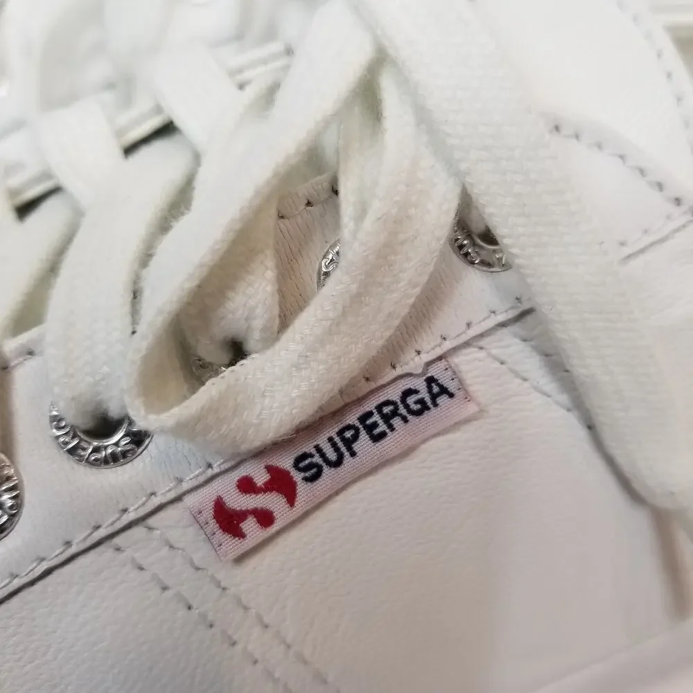 Superga women white